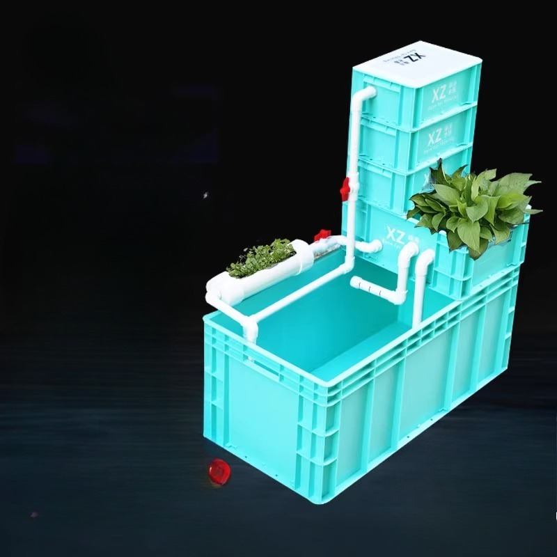 Aquarium Fish Low Maintenance - ตู้เลี้ยงเต่าพร้อมระบบกรองในตัว ระบบน้ำขังแบบประหยัดพลังงาน สำหรับเต่าและกระดองเต่า ใช้ได้ทั้งในร่มและกลางแจ้ง