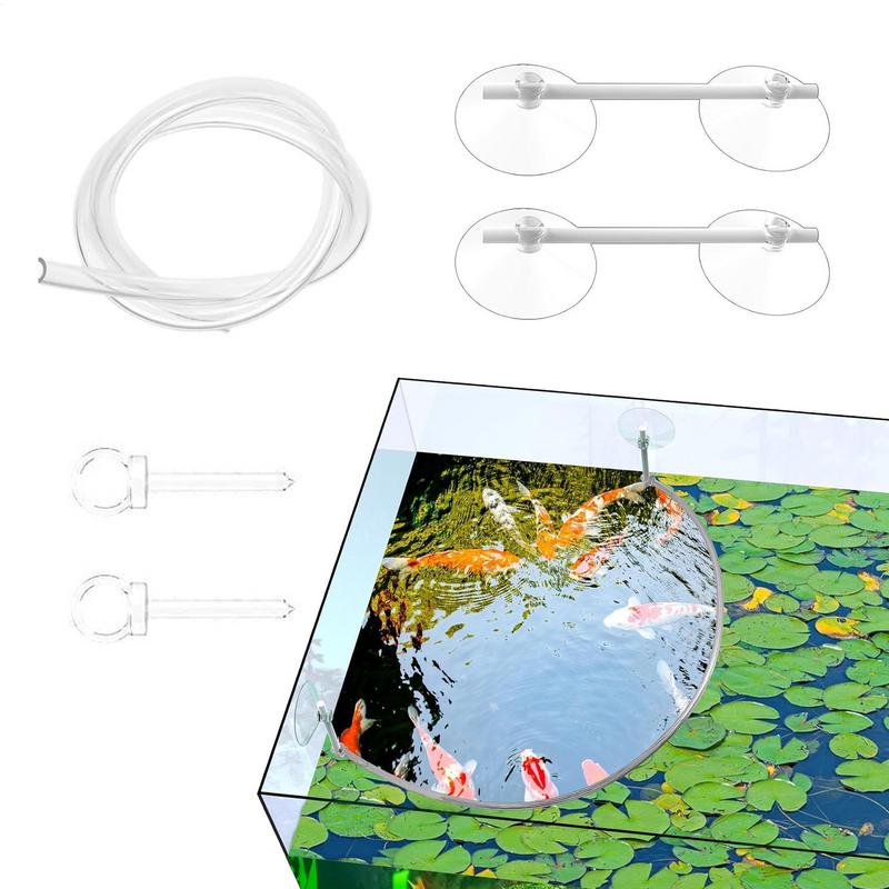 Aquarium Fish Food - พืชลอย Corral Fish Feeding แหวนแยกและปกป้องพืชลอย Feeding
