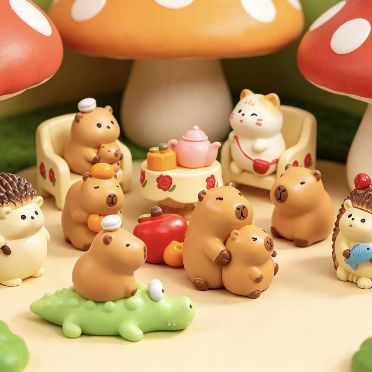 Aquarium Mini Fish - โมเดลจิ๋วตกแต่งสวนไม้ประดับเรซิ่น สำหรับบอนไซ กระถางต้นไม้ ตู้ปลา ตกแต่งบ้านและโต๊ะทำงาน