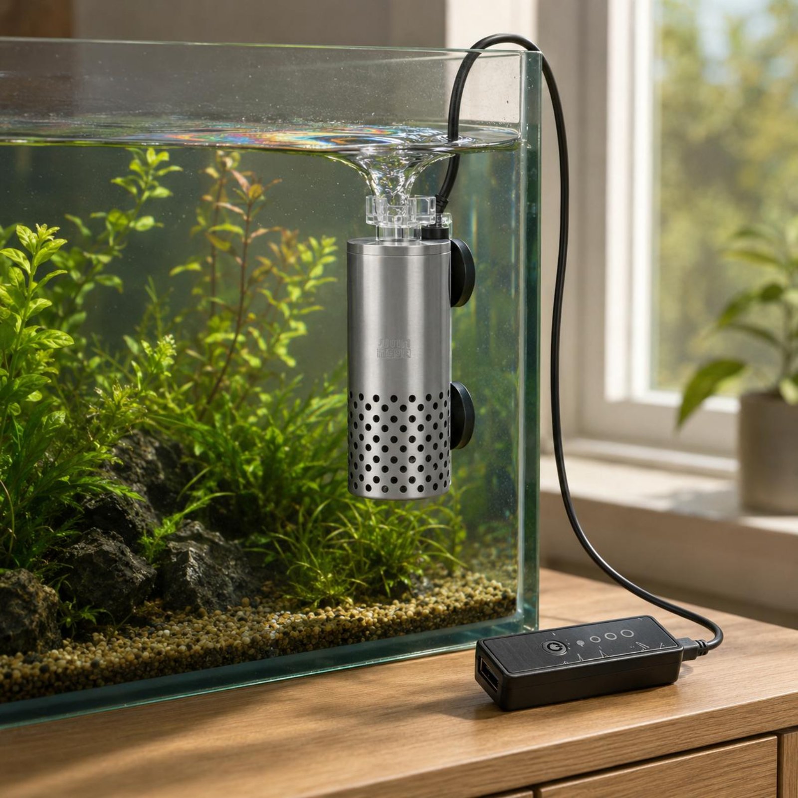 เครื่องกำจัดคราบน้ำมันในตู้ปลา - Aquarium Fish Low Maintenance บทวิจารณ์และราคา