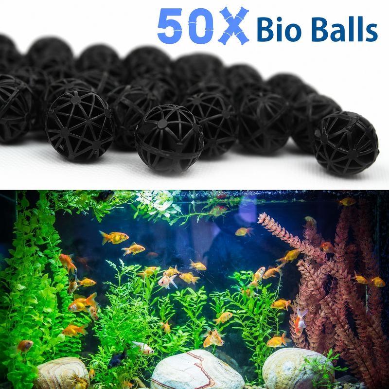 ชุดอุปกรณ์กรองน้ำชีวเคมีสำหรับ - Aquarium Fish Ball บทวิจารณ์และราคา