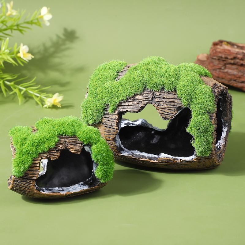 อุปกรณ์ตกแต่งตู้ปลา รูปแบบถ้ำซ - Aquarium Fish Hiding Places บทวิจารณ์และราคา