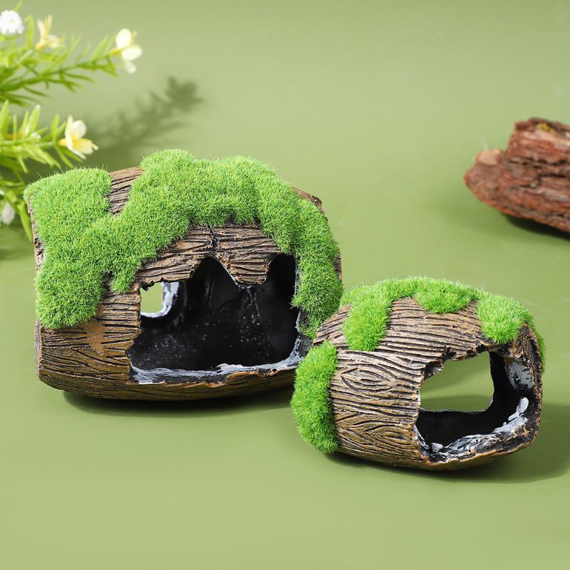อุปกรณ์ตกแต่งตู้ปลา รูปแบบถ้ำซ - Aquarium Fish Hiding Places บทวิจารณ์และราคา