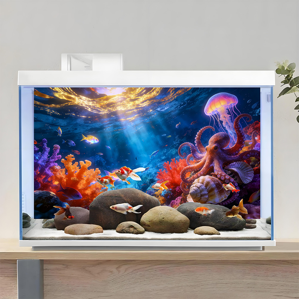 โอ๊คโตปุส พาราไดซ์，ภาพวาดพื้นห - Aquarium Fish Paradise บทวิจารณ์และราคา