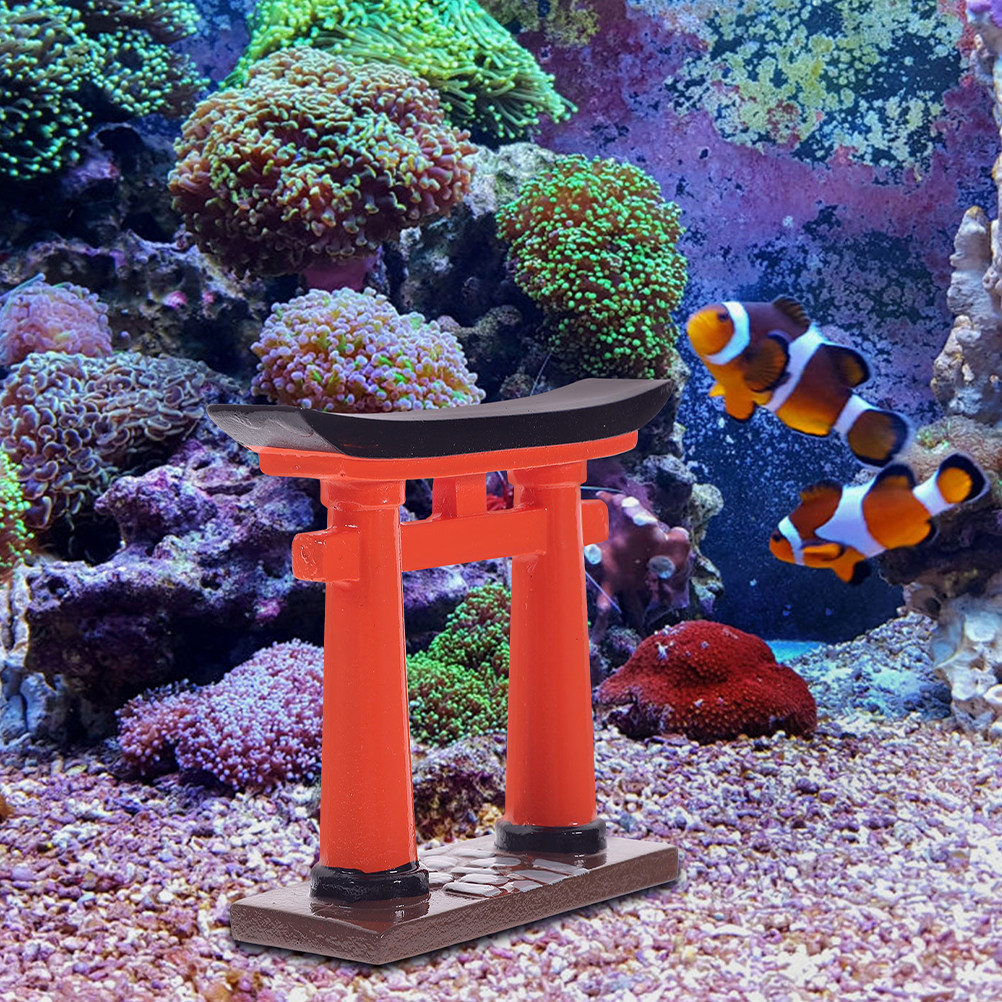 ประตูโทริขนาดเล็ก 2 ชิ้น ทำจาก - Aquarium Mini Fish บทวิจารณ์และราคา