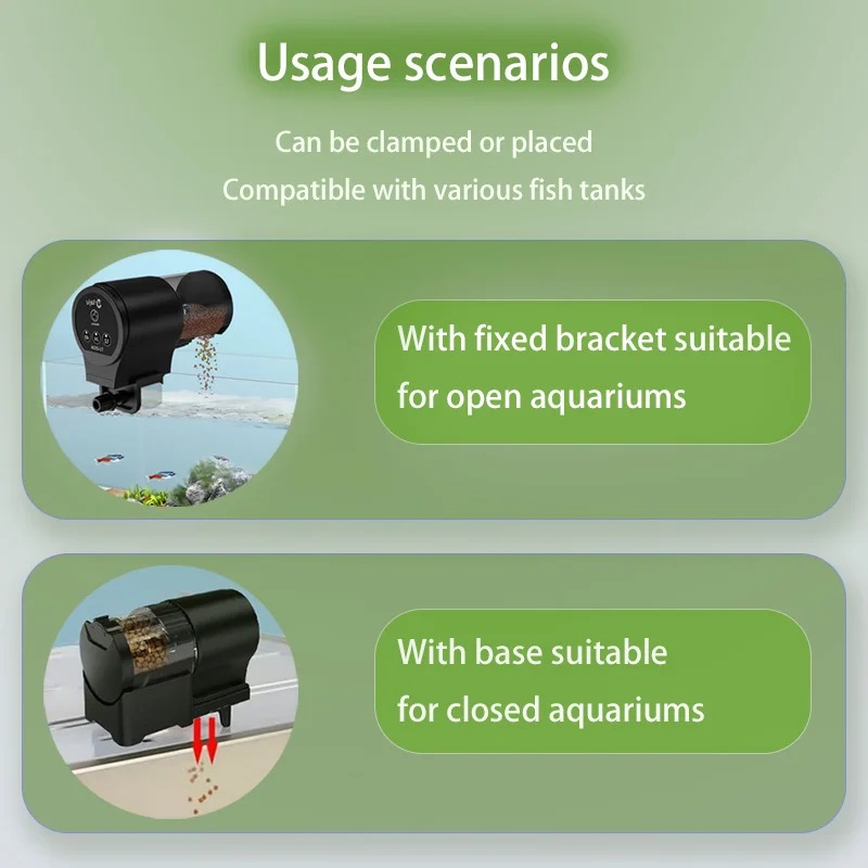 เครื่องให้อาหารปลาในตู้ปลา เคร - Aquarium Fish Food บทวิจารณ์และราคา