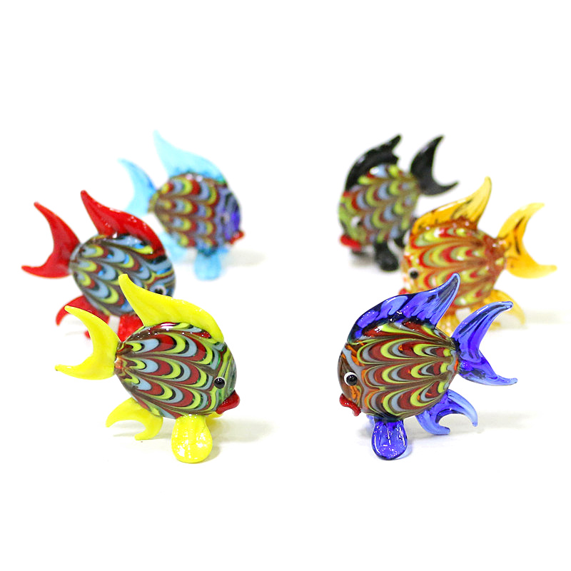 สีสัน Tropical Fish MINI Figur - Aquarium Mini Fish บทวิจารณ์และราคา