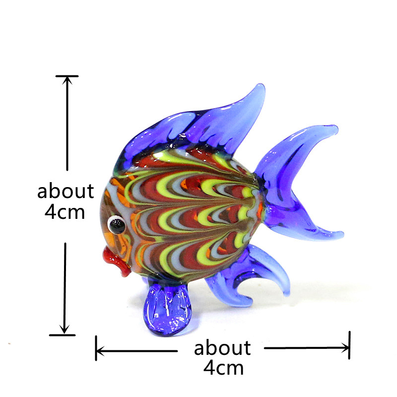 สีสัน Tropical Fish MINI Figur - Aquarium Mini Fish บทวิจารณ์และราคา