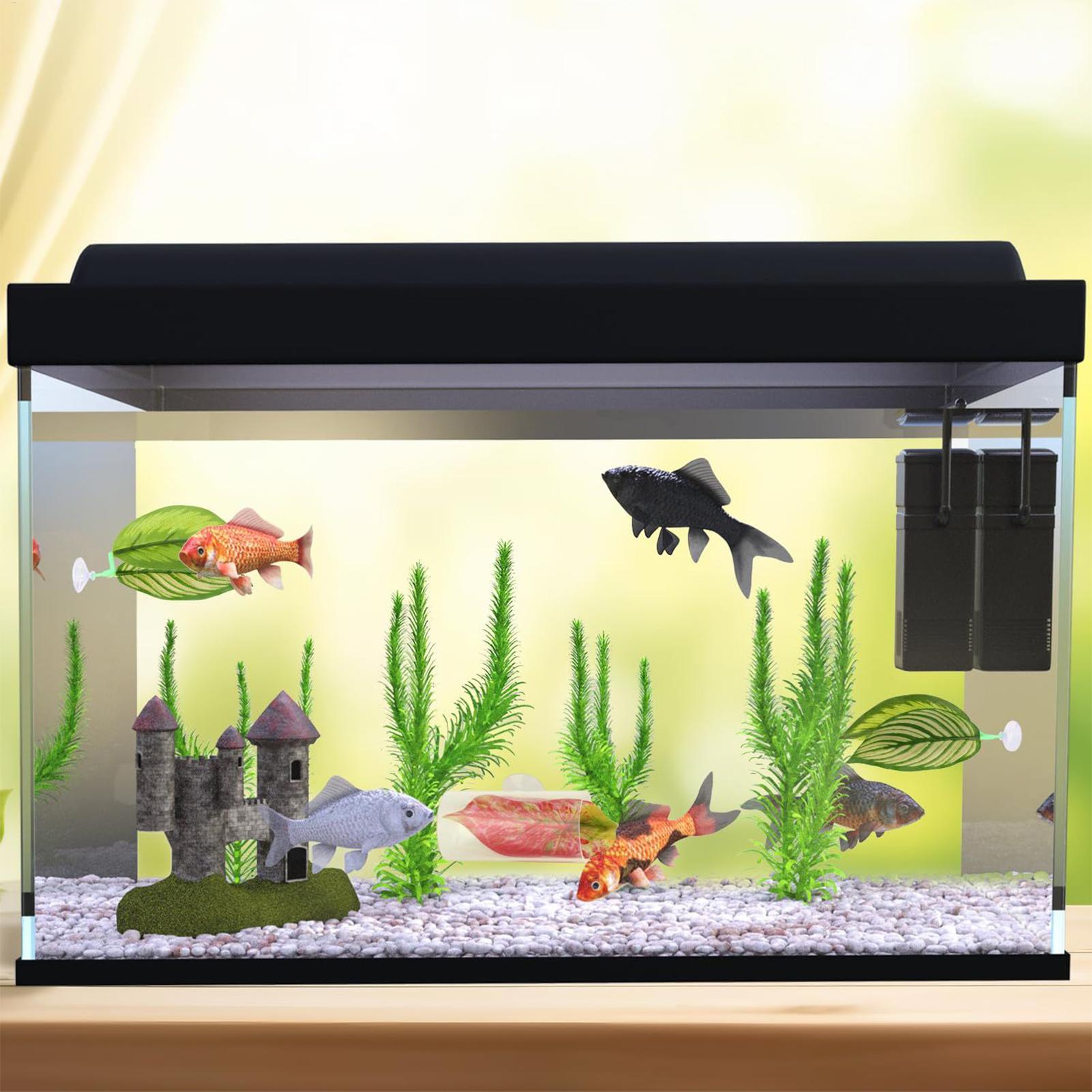 เปลใบไม้สำหรับปลาเบต้า 5 ชิ้น  - Fish Toys For Aquarium บทวิจารณ์และราคา