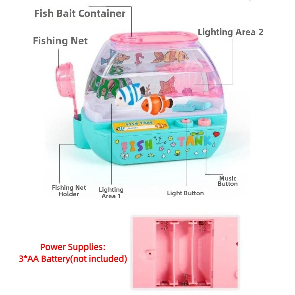ของเล่นตู้ปลาจำลองสร้างสรรค์พร - Fish Toys For Aquarium บทวิจารณ์และราคา