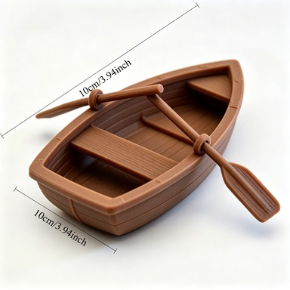 เรือไม้พายคู่ขนาดเล็ก ของตกแต่ - Aquarium Mini Fish บทวิจารณ์และราคา