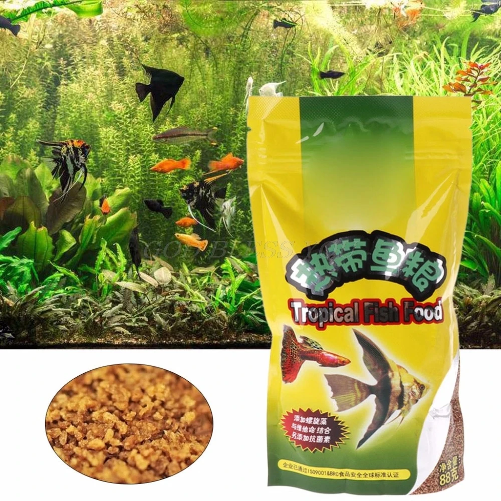 พิพิธภัณฑ์สัตว์น้ําถังอาหารปลา - Aquarium Fish Food บทวิจารณ์และราคา
