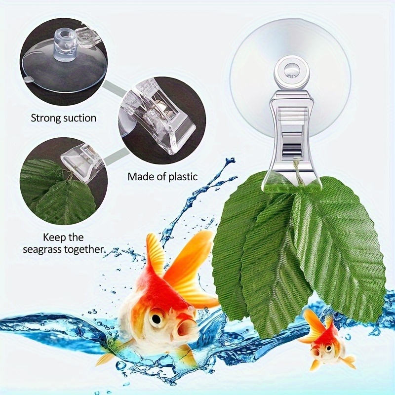 คลิปหนีบสาหร่ายปลา 8 ชิ้น พร้อ - Aquarium Fish Food บทวิจารณ์และราคา