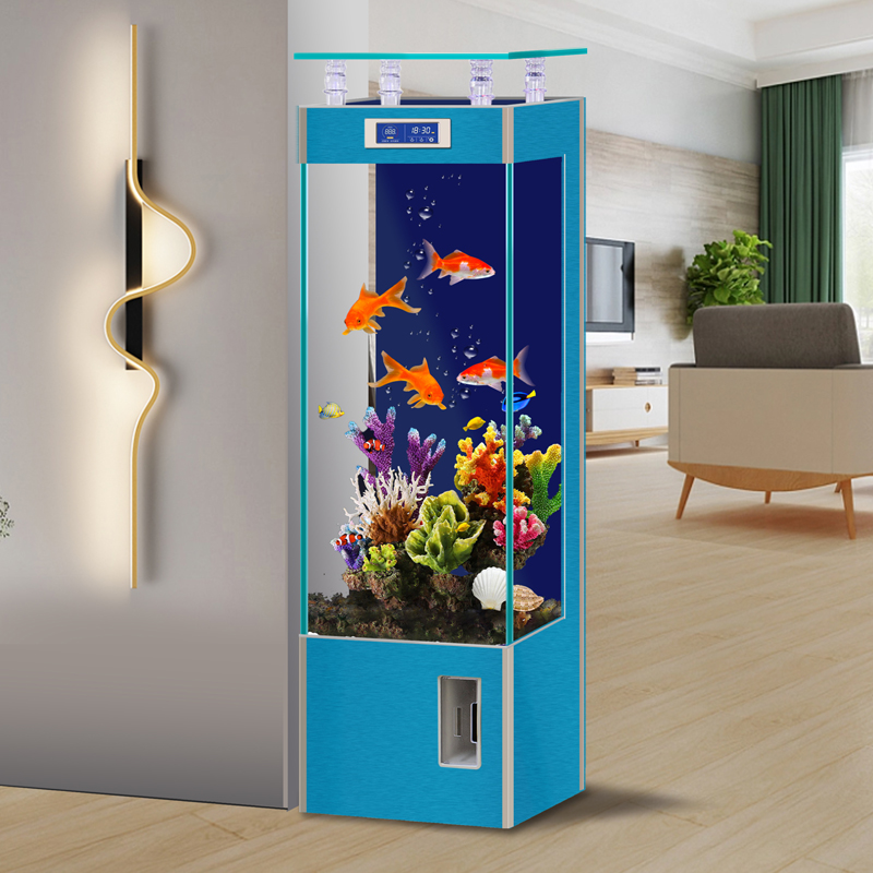 ตู้ปลาตั้งพื้นขนาดเล็กถึงกลาง  - Aquarium Fish Low Maintenance บทวิจารณ์และราคา