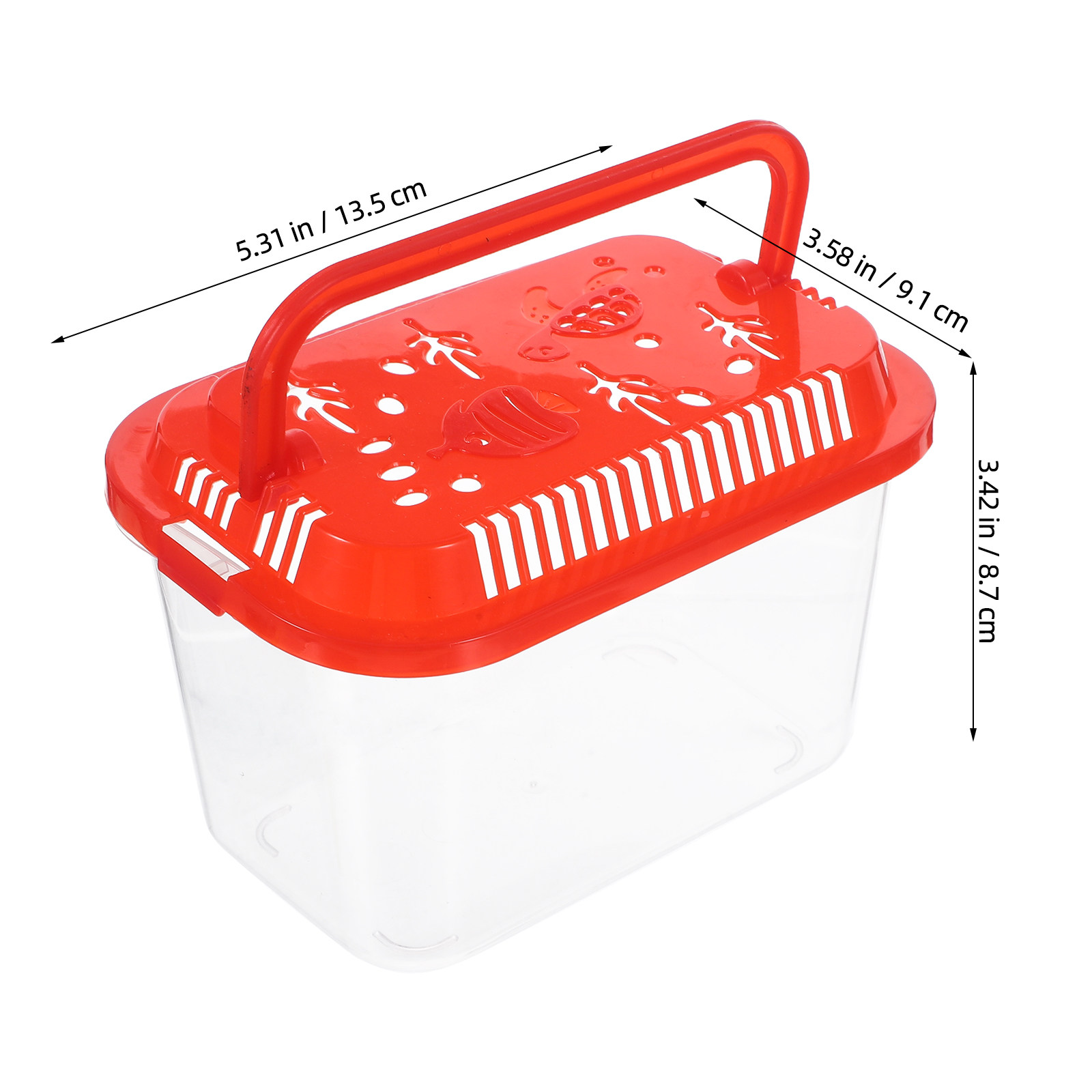 กล่องขนส่งปลาแบบพกพา 5 ชิ้น ตู - Aquarium Mini Fish บทวิจารณ์และราคา