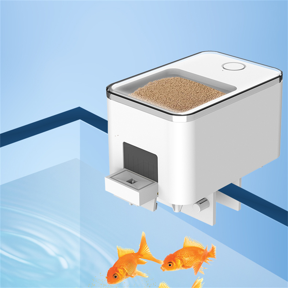 WiFi สมาร์ทเครื่องป้อนอัตโนมัต - Aquarium Fish Food บทวิจารณ์และราคา