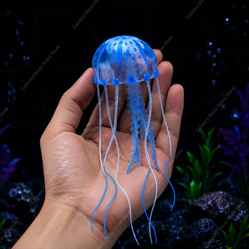 ของตกแต่งตู้ปลาแมงกะพรุนเรืองแ - Fish Toys For Aquarium บทวิจารณ์และราคา