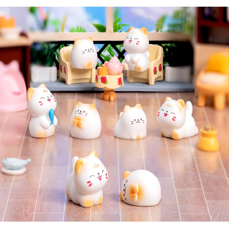 โมเดลจิ๋วตกแต่งสวนไม้ประดับเรซ - Aquarium Mini Fish บทวิจารณ์และราคา