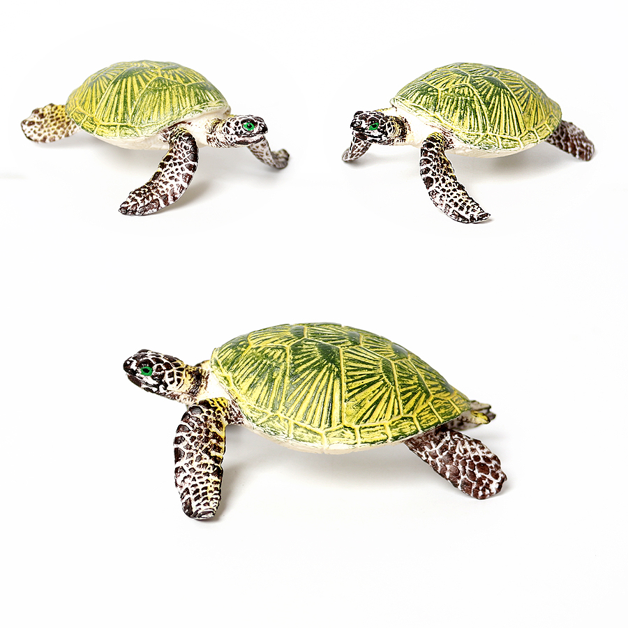 โมเดลเต่าทะเลขนาดเล็กเหมือนจริ - Aquarium Mini Fish บทวิจารณ์และราคา